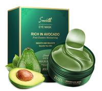 60 Piezas Mascarilla para Ojos de Aguacate, Mascarilla Hidratante de Aguacate para Debajo de Los Ojos, Eye Patches, Alivia Atenuar Las Ojeras y Las Bolsas De Los Ojoss, para Hombres y Mujeres