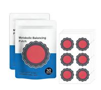 60 Piezas Parches Corporales Naturales, Parche de Hierbas Naturales, Parche para el Equilibrio Metabólico, Invisible y Suave en la Piel, Calmante Suave para Todos los Tipos de Cuerpo