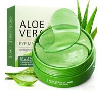 60 Piezas Parches De Ojos De Aloe Vera,Eye Patches,Parches Ojos Bolsas Y Ojeras,Hidratantes Y Calmantes,Reduce Ojeras, Bolsas Y LíNeas Finas, Hidratante Y Refrescante,Para El Contorno De Eyes