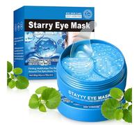 60 Piezas Parches Ojos, Hidratante y Refrescante, Parches Ojos Anti Fatiga y Antiarrugas, Colágeno y Hidratación Profunda, Cuidado Contorno de Ojo para Hombre y Mujer, 80g