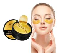 60 Piezas Parches para Ojos con Colágeno, Reduce Ojeras, Bolsas y Hinchazón,Mascarilla Hidratante Antiedad, Suaviza Líneas Finas, Cuidado del Contorno de Ojos para Mujer y Hombre