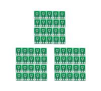 60 Piezas SOT23 SOT23-3 Gira SIP3 Doble Cara SMD Gira DIP SIP3 Adaptador Placa Convertidora SOT SIP IC Enchufe PCB Tablero DIY Kit