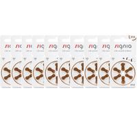 60 pilas para audífonos Signia 312 P312MF PR41 10x6 marrón anterior. Siemens
