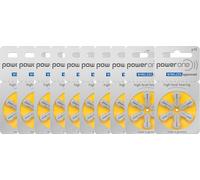 Power One P 10 - Pilas para parejas auditivo, 0 % mercurio, paquete con 6 unidades