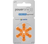 60 pilas para audífonos Varta Power One P13 Orange PowerOne PR48 10x6 blister