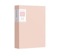60 Pocket File Organizer - A4 PP Document Storage Sleeves Folder | Waterproof A4 Size File Folder For Bill Tax Receipt | Transparent Document Holder For Home Office School Classroom Office
