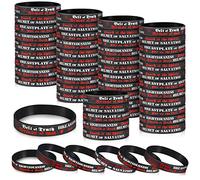 60 pulseras de silicona Armor of God Efesios 6: 10-18 bandas de goma para muñecas motivacionales inspiradoras cristianas religiosas, regalos a granel para hombres, mujeres y adolescentes