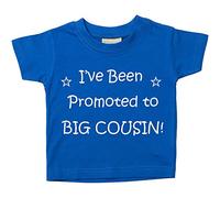60 Second Makeover Limited I 've Been Promoted to Big Cousin Blue Camiseta Bebé Niño Niños Disponible en Tamaños de 0-6 Meses Nuevo Regalo de Primo