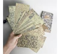 60 sheets/boxed Vintage Material Paper Scrapbooking DIY Junk Journaling Collage Decoration Background Craft(Color4)