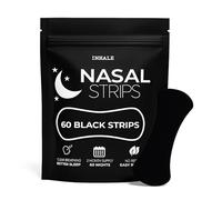 60 Tiras Nasales Antirronquidos - Respira Mejor y Duerme Mejor, Alivio de Congestión, Máxima Adhesión para Nariz, Tiras Deportivas para Dormir y Hacer Deporte