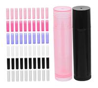60 Tubos Vacíos de Bálsamo Labial de Plástico, 5g, Columna