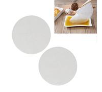 60 Uds Papel de Absorción de Aceite de Alimentos para Sopa, Hojas Secantes Resistentes Al Calor Papel Secante de Aceite de Cocina