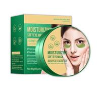 60 unidades de almohadillas de hidrogel para ojos con ácido hialurónico y 10 vitaminas - Mascarilla antiedad hidratante para ojos contra arrugas, ojeras y bolsas - Parches refrescantes para ojos