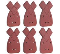 60 unidades de hojas de lija para Black y Decker Mouse, granos 40/60/80/120/180/240, hojas de lija adhesivas Mouse para Black y Decker, lijadora de palma de detalle, lijadora triangular, almohadillas