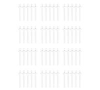 60 unids Espátulas para Aplicador de Palitos de Nariz de Tiras para Cera Nariz Limpieza Cejas Nariz Depilación