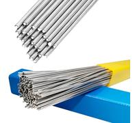 60 varillas de soldadura, alambre de soldadura de aluminio a baja temperatura, varillas de soldadura de aluminio, 1,6 x 330 mm, alambre de relleno para reparación de tubos de aluminio, aleaciones de