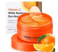 60 Vitamin-C Under Eye Patches,Parche Gel Ojos Vitamina C & Collagen, Anticernes y Anti-Puffiness,Hidratante Contorno de Ojos,Reduce Ojeras,Bolsas & Líneas Finas,Anti-Age Eye Treatment