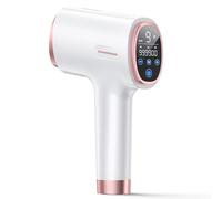 600-1200NM Depiladora Laser con Función de Refrigeración, 21J Depiladora Luz Pulsada con 9 Niveles de Energía, 999900 Luz Pulsada, Pantalla Táctil LCD para Bikini, Axilas, Cara, Cuerpo