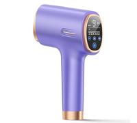 600-1200NM Depiladora Laser con Función de Refrigeración, 21J Depiladora Luz Pulsada con Modelo HR/RA/SC, 9 Niveles de Energía, 999900 Flashes, Pantalla táctil LCD para Bikini, Axilas, Cara, Cuerpo