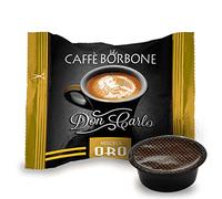 Caffè Borbone Don Carlo, Mezcla de Café Oro - 100 Cápsulas - Compatibles con Máquinas de Café Lavazza A Modo Mio para uso doméstico