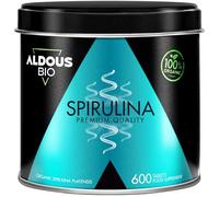 Aldous Espirulina Ecológica Máxima Dosis 3000 mg 600 Tablets ✅ Entrega 24/72h