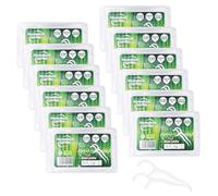 600 palillos de hilo dental, limpieza dental, palillo de dientes, palillos de seda desechables para el cuidado dental - Palillos de limpieza dental para eliminar la placa y los residuos de alimentos