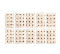 600 Piezas Acupuncture Semillas De Oreja Masaje De Relajación, Semillas de Oído, Desechables Semillas De Prensa De Oído Vaccaria Plaster Bean Massagee, Activando La Sangre Y Eliminan