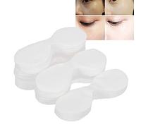 600 piezas de papel para máscara de ojos, papel para ojos de algodón desechable para bricolaje, hoja para ojos de salón de belleza para humectar el cuidado de la belleza facial