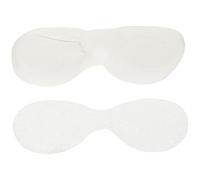 600 Piezas Hidrogel para Ojos, Almohadillas White Transpirables | Uso Húmedo en Casa o Viaje, Textura, para Crema de Ojos y Zona Inferior