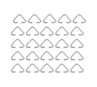 600 piezas triángulos de acero inoxidable depósito anillos abiertos conectores para pendientes hechos a mano pulseras y collares conjunto para pendientes hechos a mano