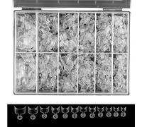 600 puntas cortas ovaladas cortas, media cubierta, forma redonda francesa, media cubierta, uñas postizas, extensión artificial, color blanco, herramienta de extensión de manicura francesa