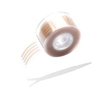 600 tiras invisibles para párpados invisibles, resistentes al agua, para levantamiento de párpados invisibles, incluye pinzas