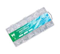 600 uñas postizas cortas para decoración de manicura para salón o hogar, arte rápido, para entusiastas de la belleza