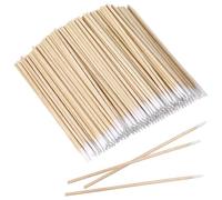 600 unidades de bastoncillos de algodón de madera puntiagudos de limpieza delgados Micro largos bastoncillos de algodón maquillaje cosméticos asistente palillos para cejas, belleza, maquillaje, uñas 7