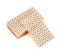 600 Unids Acupuntura Vaccaria Oído Semillas Desechables Oído Prensa Semillas Perlas de Masaje Yeso Frijol Acupuntura Masaje Herramienta, Multi Condición Oído Semilla Acupresión Kit