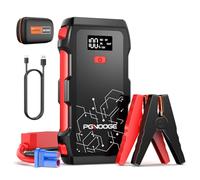 6000A de Arranque en Punta Arrancador de Baterias de Coche, 26800mAh Batería de Arranque de Alta Capacidad para Todos los Motores de Gasolina y Diésel Hasta 10L, Arrancador de Coches Portatil Auto 12V