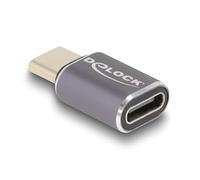 60046 - Adaptador USB 40 Gbps USB Tipo-C PD 3.0 100 W macho a hembra Portschone