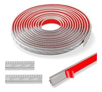 600cm Molduras Decorativas Para Pared PatróN Vintage 3d-Flexible Molduras Decorativas Pared Autoadhesivo,Impermeable Molduras,Molduras Decorativas Ideal Para Puertas,Armarios (2cm-Plata)