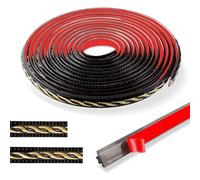 600cm Molduras Decorativas Para Pared PatróN Vintage 3d-Flexible Molduras Decorativas Pared Autoadhesivo,Impermeable Molduras,Molduras Decorativas Ideal Para Puertas,Armarios (2cm-Negro Con Oro)