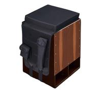 600D Oxford Cloth Cajon Seat Saddle - Drum Storage Pocket Cover Mat | Tough 600D Oxford Cloth Body Resists Wear, Integrated Side Pocket System Simplifies Percussion Performance Accessory Storage