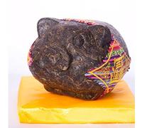 600g Té puerh crudo Regalo artesanal de cerdo dorado de la suerte de Yunnan Té orgánico Pu'er Oldest Tree Natural Puerh Fina Decoración