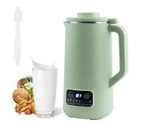 600ml Máquina de Leche de Soja,Multifunción Máquina de Leche de Soja con 10 Acero Inoxidable Cuchilla,Máquina para Hacer Leche de Nueces Fabricante de Leche de Soya para Arroz,Cereales(Verde)