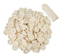 600pcs Cubiertas De Látex,Dedales de látex protegen de la estática,Protegetor dedo látex,manga dedo desechable,Para Aplicación Tópica, Arte Del Clavo, Reparación Electrónica