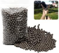 600pcs Tirachinas Bolas Arcillas 8mm Bolas Tirachinas Municion Centrifugadora de Munición Tirachinas Slingshot Bolas de Acero Munición Bola de Arcilla Dura para Tiro al Blanco Catapulta Potente
