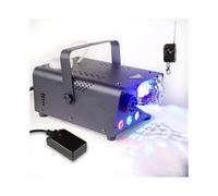 600W 220V RGB 3in1 Fog Smoke Machine PartyShowLED Light + Remote Controller Home