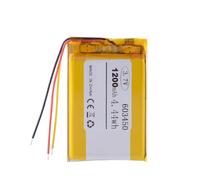 603450 de, 3,7 V, 1200 mAh, 1/10 Unidades
