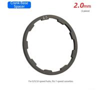 6061 Aluminum Bike Spacer 1mm for para HG Freehub Adjustment | CNC milled 6061 alloy, 1mm thickness, fits 8-11 speed cassettes, precise drivetrain tuning
