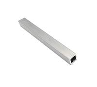 6063 Tubo Cuadrado De Aluminio De Metal AL Material De Bricolaje, For Marco De Coche De Pieza De Modelo Hueco De Tubo Duro Refrigerado por Agua (Size : 20x20x400mm)