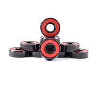 608-2RS MS2301 Rodamiento de acero cromado de goma de doble cara ABEC-9 Rodamiento de patinetas for patinaje Piezas de patines