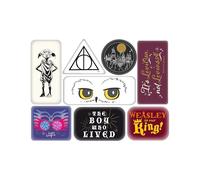608944b - Harry Potter - lot de 8 Magnets - Logo Personnage (PlayStation 4)